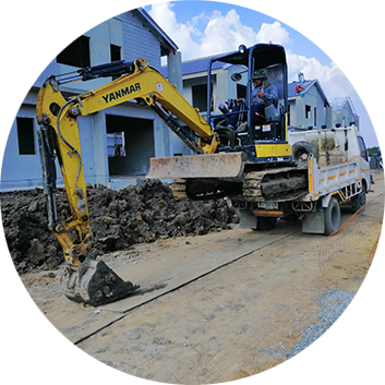 Charoen Backhoe Work