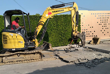 Charoen Backhoe Work